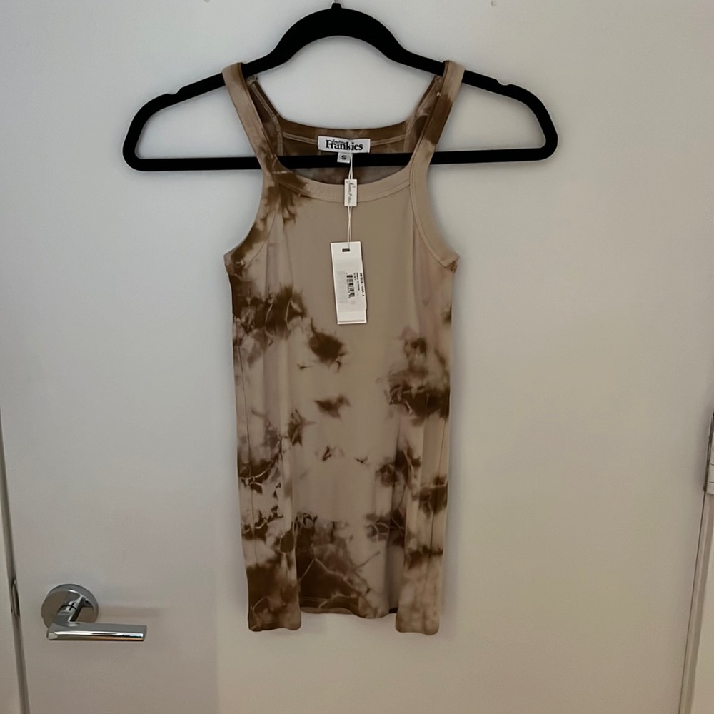 Frankie’s bikinis Sebastian tank brownie